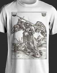 The Archangel Michael Weighing a Soul shirt