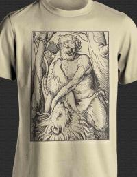 Samson Killing the Lion shirt