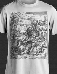 Samson Killing the Lion (Durer) shirt