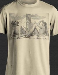 Adam and Eve at the Foot of the Cross shirt