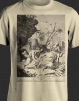Dying Magdalen Sustained by Angels shirt