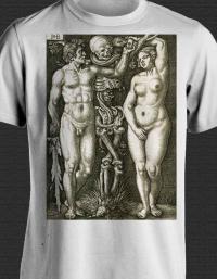 Adam and Eve Under the Tree of Knowledge shirt