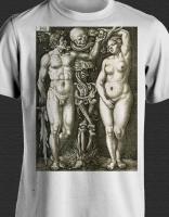Adam and Eve Under the Tree of Knowledge shirt
