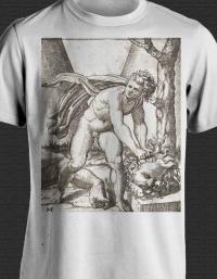 David with the Head of Goliath shirt