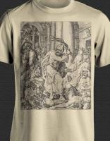 Christ Driving the Money Changers from the Temple shirt